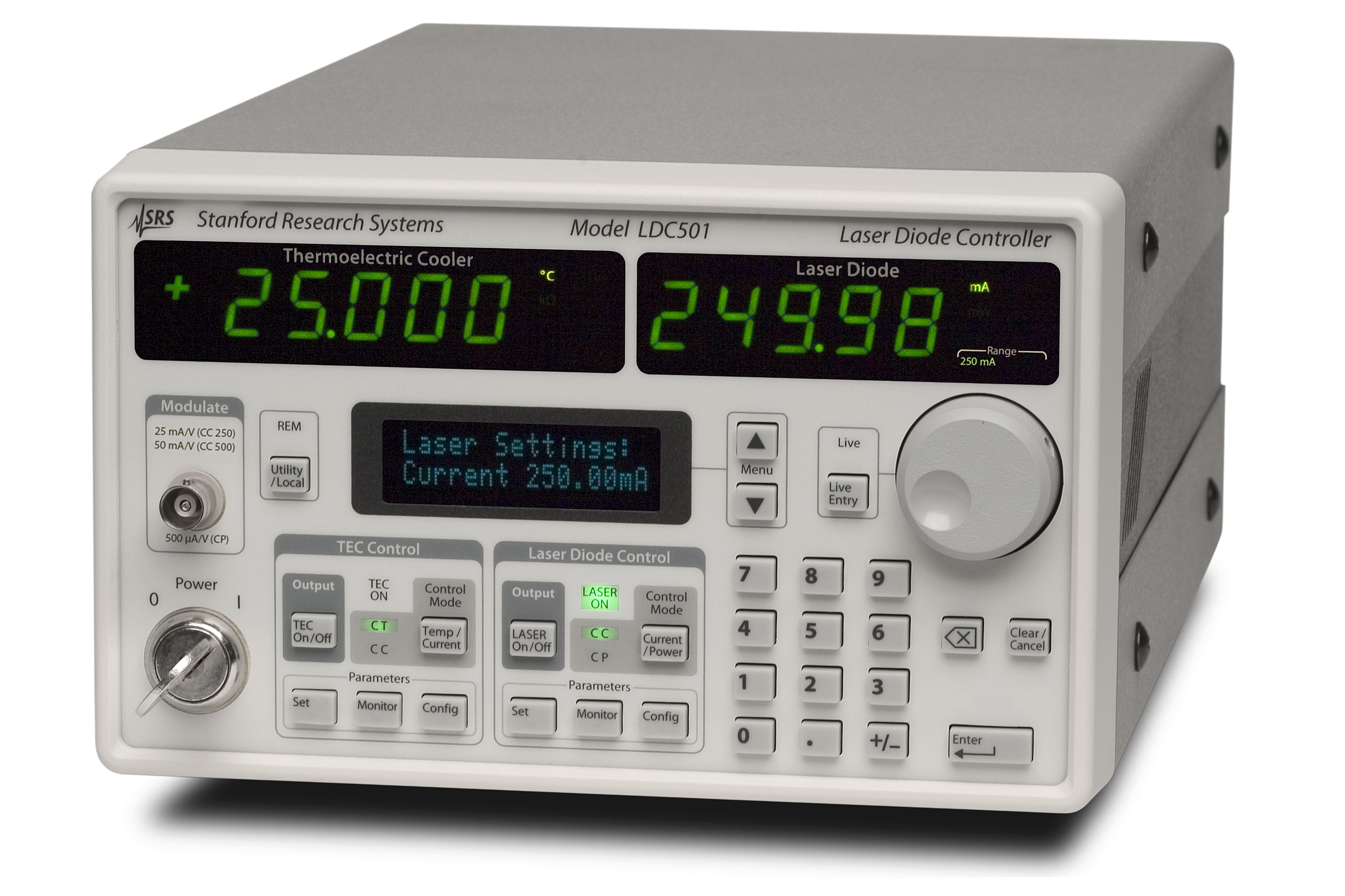 12 W Laser Diode Temperature Controller